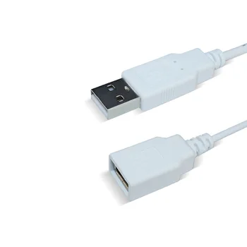 0,3 m/1 m/2 m 5 U USB priključak Kabel za Napajanje 2-pinski USB 2.0 A Ženski muški 4-pinski konektor za punjač Produžni kabel za DIY