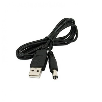 1 KOM Kabel za napajanje USB-a na stalnom struje 5,5 mm USB Priključak A Priključak za spajanje 5 U Priključak kabela za Napajanje Malih elektronskih Uređaja Pribor