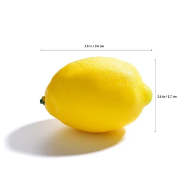 1 Kom. Umjetno Voće Limun EVA Plastike Mini Lažni Umjetno Voće Shop Dekor Umjetna Banana Jabuka Naranča Kućni Dekor