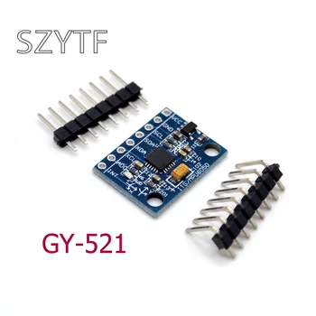 1 Komplet PŠENICA I2C GY-521 MPU-6050 MPU6050 3-aksijalni Analogni Senzori Žiro + 3-osni Modul Akcelerometar Za Arduino Sa zaključcima 3-5 dc
