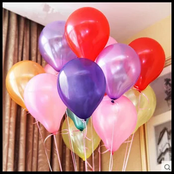 10 kom. 12 cm 2,8 g debljine biser lateks balona svadbena dekoracija sretan rođendan za djecu ukrasi za stranke гелиевые loptice