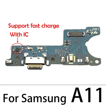 10 kom., Priključak Ploče USB Port za Punjenje Za Samsung A202F A750F A920F A105FN A105F A10S A20S A30S A50S A70S A21S A31 A11 A51