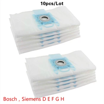 10 kom./stranka usisivač filtar vrećica za prašinu za SIEMENS Bosch G-tipa BSG6 BSG7 BSGL3126 SIEMENS BSG6 BSG7 BSGL312 vakuum