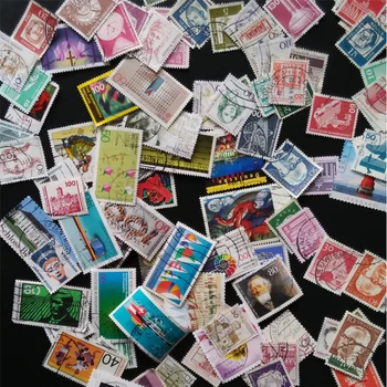 100 KOM. / LOT Sve Različite Poštanske Marke u Njemačkoj U dobrom stanju Za Prikupljanje Darova