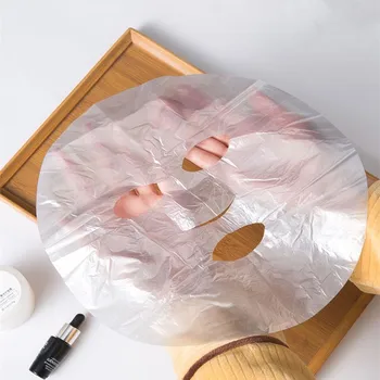 100pc Plastična Folija Za Njegu Kože Dubinsko Čišćenje Lica je Maska Papir Prirodne Jednokratne Plastične Papirnate Maske Ljepota Lica Zdrav Alat