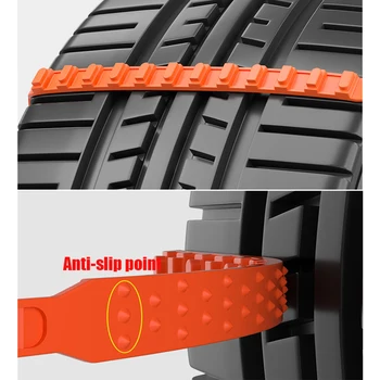 10ШТ lanac za snijeg za auto guma za opće namjene, противоскользящая, koristi se za hitne situacije na otvorenom, protuklizni remen za gume