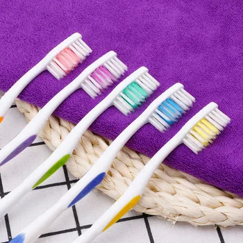 10шт Ultra Soft Bambus Ugljen Nano Četkica za Zube Četkica Za Njegu oralna Nova Četka