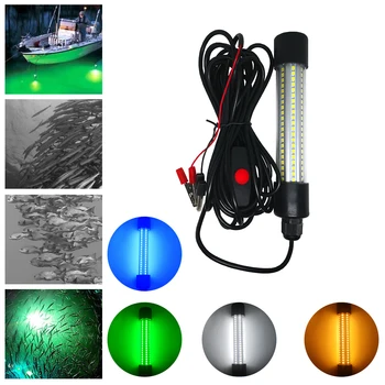 1200LM LED Potopna Ribolov noćno svjetlo Podvodna Mamac za ribe Lampa za pretraživanje mamac Privlači Škampi Lignje Kril Lampa za pretraživanje Nova