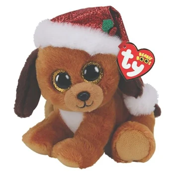 15 CM Ty Beanie Howlidays Kawai Sjaj Velike Oči Božićno pliš igračku Slatka Mekana lutka Dječje igračke, Dječji Božićni pokloni