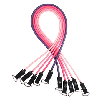 16 Kom./compl. Ženske guma za fitness 100 £ £ 150 Gradient Pink Trening Zonu Joga Vučenje Užeta oprema za Vježbanje Elastična Cijev