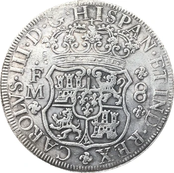 1768 Meksiko MF 8 REALE PRIMJERAK KOVANICE