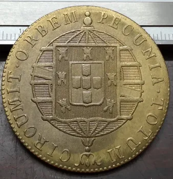 1823-B Brazil 80 Let-Juan VI Bakrena kopiju novčić 41 mm