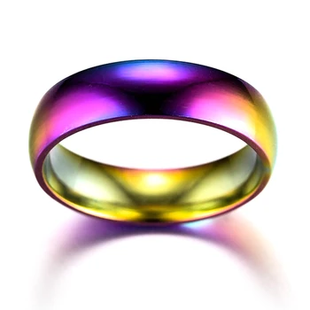1PC magnetska terapija izgubiti Težinu Prelijeva Prsten Titan Čelični Prsten Prsten za muškarce i žene Nakit za zdravlje 16-23 mm
