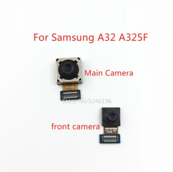 1pc Stražnji velika Glavni stražnja Kamera Modul prednjeg fotoaparata Fleksibilan Kabel Za Samsung Galaxy A32 A325 A325F Originalni Zamjenski Dijelovi