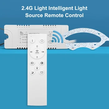 2,4 Ghz Program eWeLink Inteligentan Daljinski Upravljač za Stropne Svjetiljke LED Modul Izvor Svjetlosti Poklopac Žarulje Zamjena Daljinskog upravljača Pribor