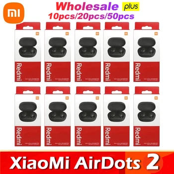 20 kom./lot Xiaomi Redmi Airdots 2 TWS Pravi Bežične Bluetooth Slušalice Osnovna Slušalice 2s Air2 SE S Mikrofonom Slušalice za telefoniranje bez korištenja ruku