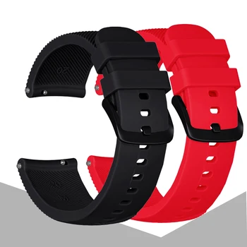 20 mm Sportski Silikon Remen Za Samsung Galaxy Watch SM-R810 42 mm i sportski remen Gear 2 Za pametne sati Huami Amazfit Bip S GTS GTR