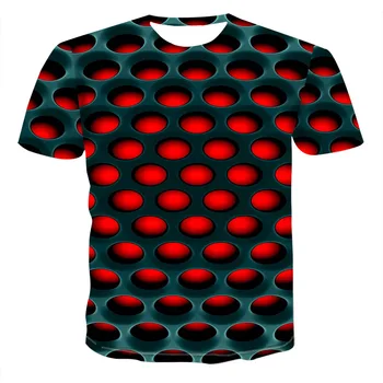 2021 Nova zabavna majica sa 3D ispis za muškarce i žene u Ljetnim ogroman slobodan svakodnevne majice kratkih rukava Funky rock-glazba Muška odjeća