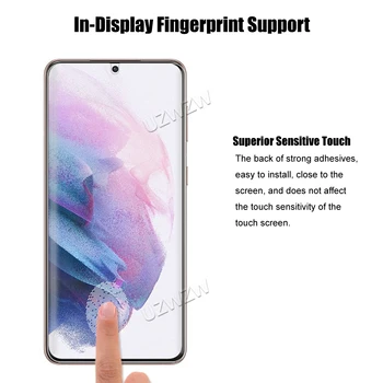 3 kom. za Samsung Galaxy S21 Plus / S21 5 G Zaštitna folija za Ekran Soft Гидрогелевая Film 3D Zakrivljena Potpunu Pokrivenost