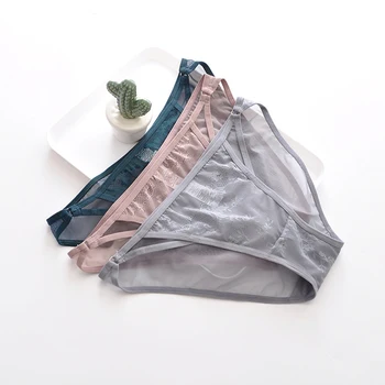 3 Pakiranje! Seksi ženske gaćice za djevojčice Laydies Donje rublje Prozirne hlače Pamučne gaćice Gaćice DULASI 2021 Novi Dizajn