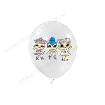 30 kom./compl. originalne lutke iznenađenja LOL Skup lateks balona LOL balon Dječji rođendan Ukras za stranke pokloni za rođendan