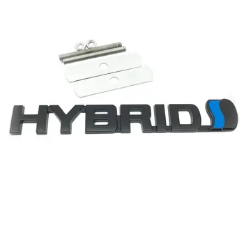 3D Metalni HIBRIDNI logotip Logotip Naljepnice Za Karoserije Automobila Stil Prtljažnika/ Ikonu Ispred Rešetke Za Prius Toyota Camry Crown Auris Rav4 Honda