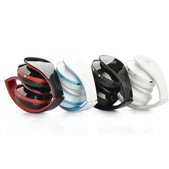 3D Prijenosni Sklopivi Bežične Slušalice Žičani 3,5 mm Stereo Bluetooth Glazbeni Slušalice Audio Mp3 FM Podesive Slušalice s mikrofonom