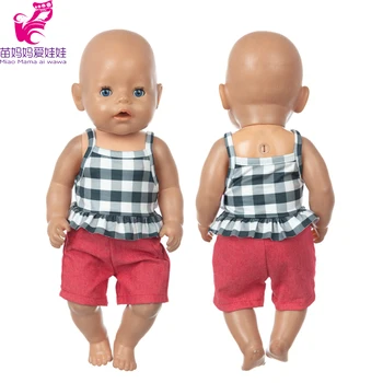 43 cm Dječje Novorođene Lutka Odjeća za dječake 17 inča Odijelo lutke Za djecu Darove za djevojčice Igračke Odjeća