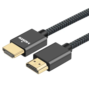 4k HDMI kompatibilan kabel 1 ft 30 cm high Speed HDMI kompatibilan kabel 4K 60 Hz s oblogom od legure s оплеткой UHD TV Blu-ray Xbox PS4/3 PC