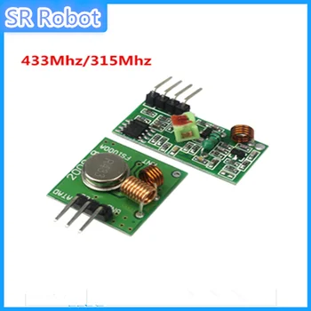 5 compl. 433 Mhz RF odašiljač i prijemnik Modul link kit za arduino/ARM/MCU WL DIY 315 Mhz/433 Mhz bežični