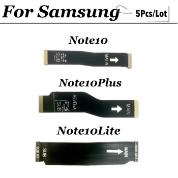 5 kom. Fleksibilan kabel matične ploče za Samsung Galaxy Note10 Plus Note 10 Lite Kabel Glavni odbor Zamjena fleksibilne dijelova telefon matične ploče