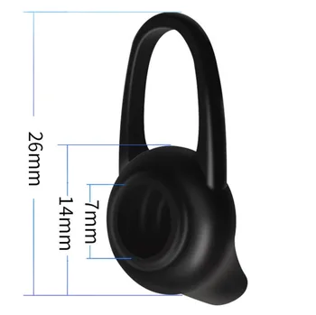 5 kom. Silikonske slušalice Slušalice Jastuci Zamjenske Navlake za Bežične Bluetooth-kompatibilnih slušalica Čepići za uši