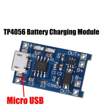 5 Kom Tp4056 5 U 1a Micro Usb 18650 Litij Baterija je Teret Na Brodu Modul Punjača Zaštita Dvostruke Funkcije Za Arduino Diy Kit