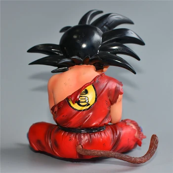 Anime Драконий Loptu Goku posljednje Pobjede Figurica Crvena Goku Drži Драконий Loptu u Ruci, Sjedi Mali Goku Model Nakit Poklon za Rođendan