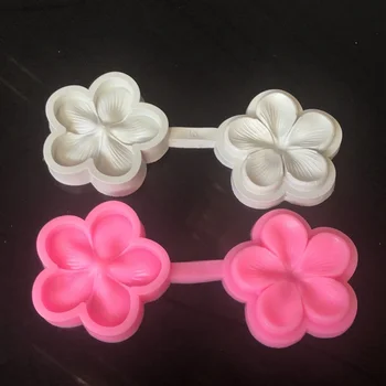 Aouke DIY Cvijet Šljive Šećer je Proizvod Silikonska Forma 3D Cvijet Помадная Oblik Alata Za Ukrašavanje Svadbene Torte Čokolade Oblik H185