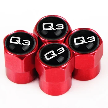 Auto-Stil 4 kom. metalnih sportska ikona Kapice Ventila kotačima gume Presvlake za AUDI Q3 Q5 Q7 A1 A3 A4 A5 A7 A8 Pribor