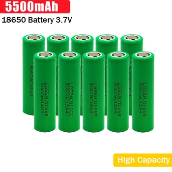 Baterija 8500mAh 3.7 V 18650 Punjiva Baterija Kapacitet Li-ion Baterije Za Svjetiljku Baterija Baklja