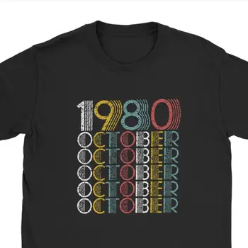 Berba Majice listopada 1980 godine Za muškarce 40 godina i Dar za 40. rođendan Vintage t-shirt Majice Odjeća