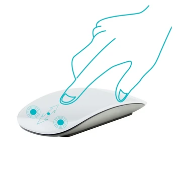 Bežična Bluetooth Tiha Miš Magic Touch Miš Punjiva Računalni Miš Mini-Mali Laserski Miš Mause Za Apple Phone Za Mac