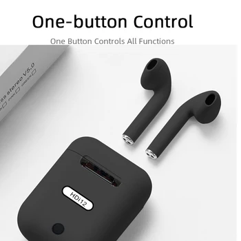 Bežične Slušalice TWS Bluetooth Kompatibilne Slušalice HIFI Stereo Zvuk Udobne Slušalice S Mikrofonom Za Samsung xiaomi