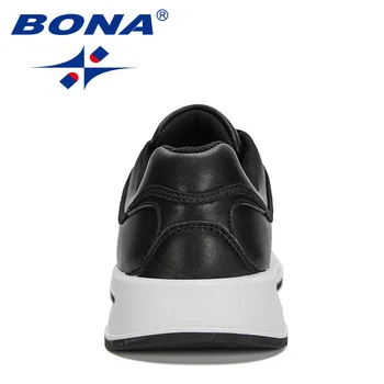 BONA 2021 Novi dizajneri Klasične tenisice Za muškarce Ulica prozračna casual cipele za muškarce đonovi cipela za odrasle za odmor Mansculino Zgodan