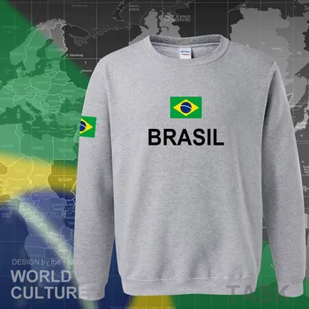 Brazil majica sa kapuljačom muška majica znoj nova vanjska odjeća 2017 majice dresovi odjeća sportska odijelo nacionalni brazilsku zastavu Brazil runo BR