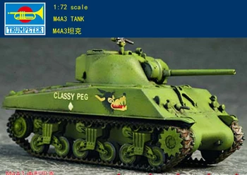 Cijev 07224 1:72 Drugi svjetski rat M4A3 model srednji tenk 