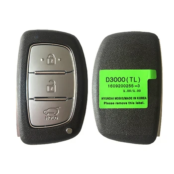 CN020067 usluge nakon prodaje 3-tipke Pametni Ključ Za 2016-2017 Hyundai Tucson Udaljeno Frekvencija 433MZ 47 čip FCCID Broj 95440-D3000