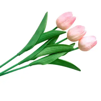 Cvijet Je Ručno Solidne Atraktivan, Lijep, Elegantan Imitacija Fine Teksture Tulipan