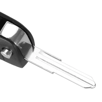 DANDKEY 2 Tipke za Daljinsko Upravljanje Modificirani Flip Privezak Za Ključeve od Automobila Za Nissan Micra Almera Primjer X-Trail Sa Oštricom A33