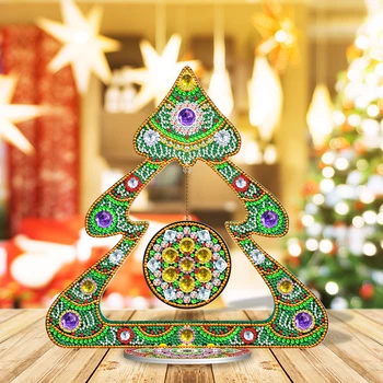 Diamond Slikarstvo Kristalna Božićno Drvce Zanat DIY Set za crtanje dijamantni Nakit za kuću Poklon Torba Ili Dekor za vaš Telefon Božićni Poklon