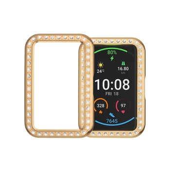 Diamond torbica za zaštitu zaslona RAČUNALA Huawei Watch Fit Shell Edge Okvir Branik Zaštitni poklopac za Huawei fit Pribor za sati