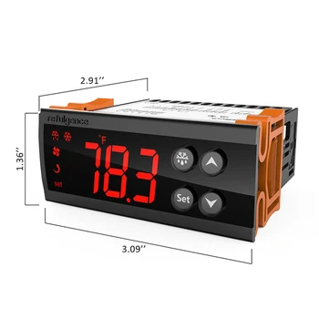 Digitalni Regulator temperature Elitech ECS-02CX 110 220 Stupnjeva Celzijusa i Termostat za Hlađenje Grijanje