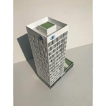 Diorama u mjerilu 1/150 N Visokokvalitetna, Moderna Arhitektura Plastični Setovi Građevina Gotove Pješčanog Društvene Scene Božićni pokloni